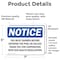 Signmission You Must Shower Before Entering The Pool, 7 in W x Rectangle, Vinyl Decal OS-2PACK-NS-D-57-L-19099 - alternate 4